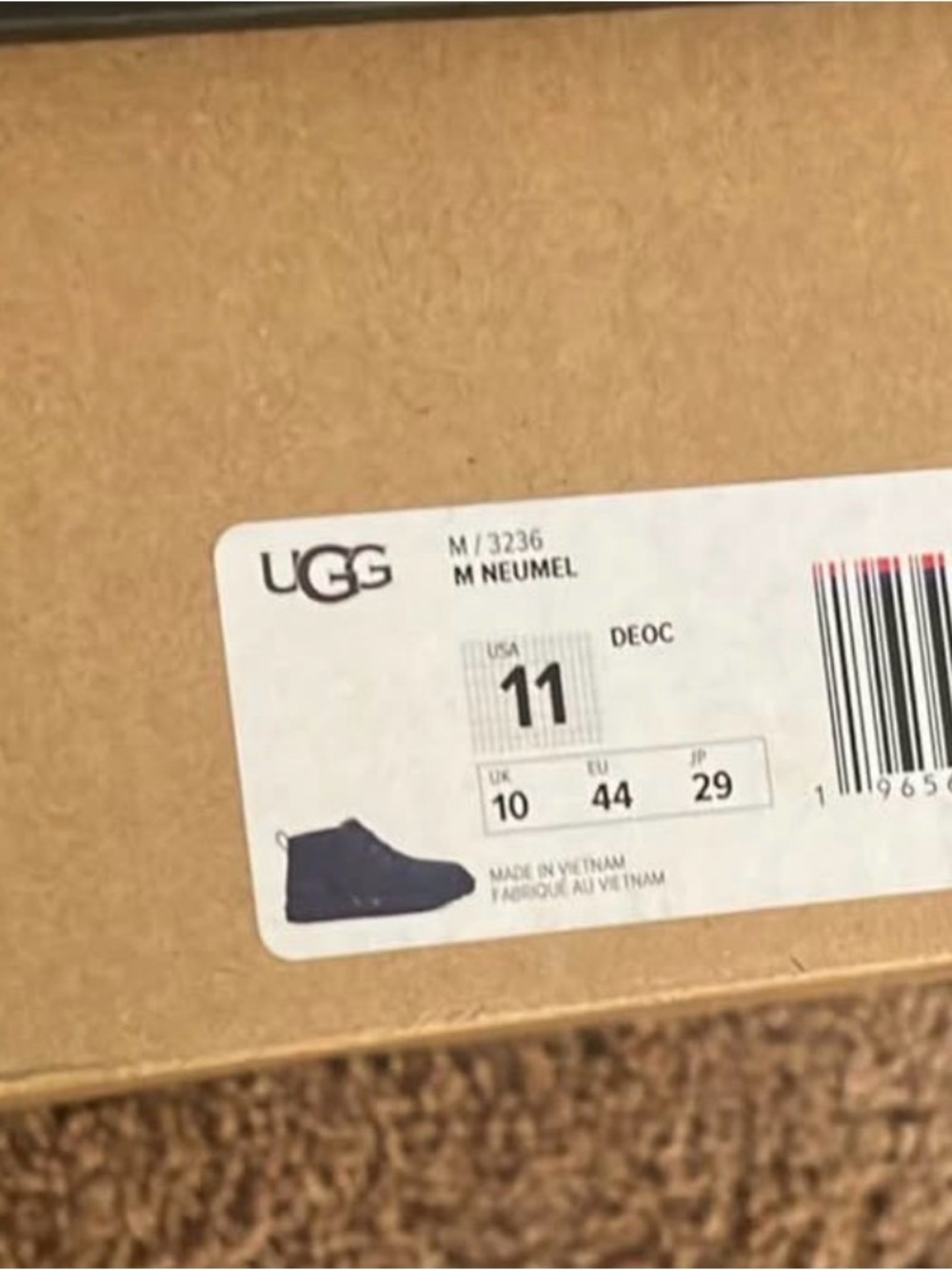 UGG Kids Neumel Boot - Navy